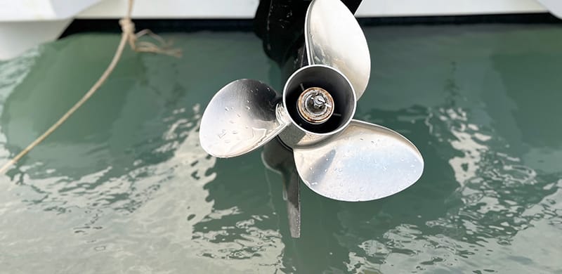 How Far Boat Prop Should Extend Underwater