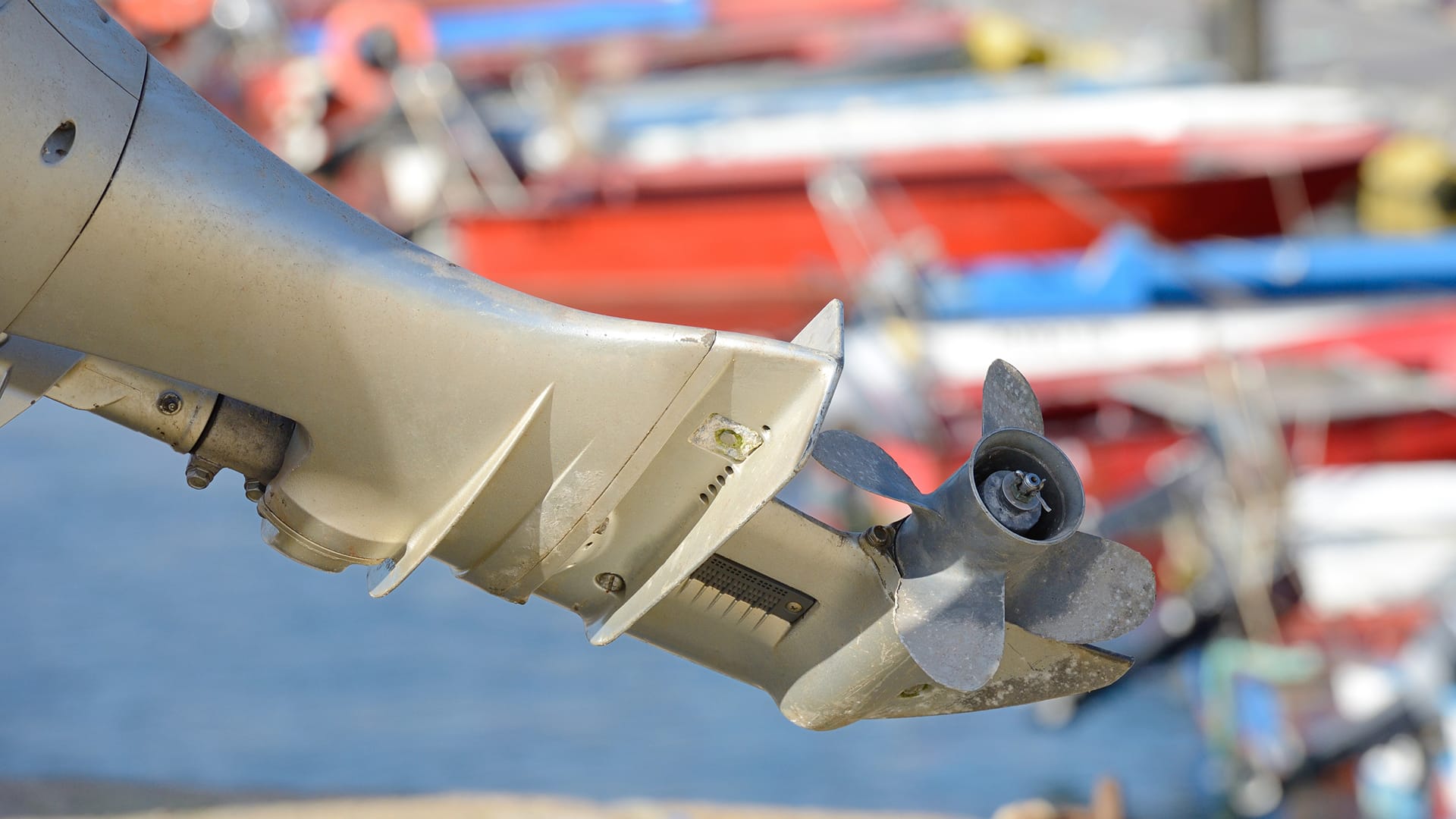 Checking Boat Prop for Damage 